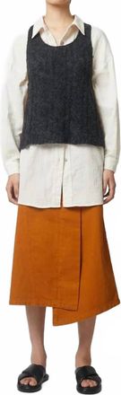 Atelier Delphine Sweater Relaxed-Fit Tank Top In Grey