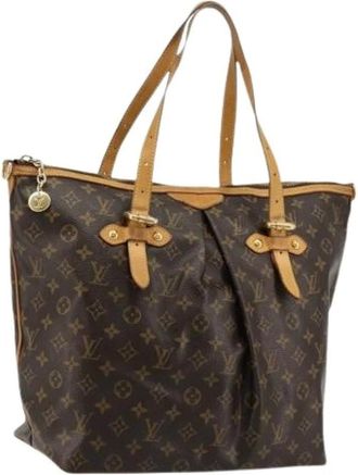 Louis Vuitton Pre-owned Tote Bags, female, Brown, Size: ONE SIZE Pre-owned Monogram Canvas Tote Bag