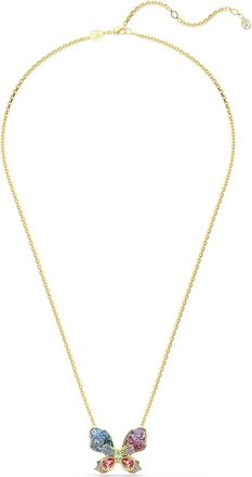 Swarovski Idyllia Butterfly Necklace - Dames - Kettingen - Veelkleurig - ONE Size - Accessoires