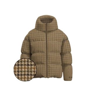 MC2 Saint Barth Winter Jackets, female, Multicolor, S, Piumino in pied de poule