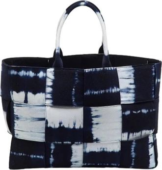 Bottega Veneta Pre-owned Arco Tote - Dames - Vintage Shopper - Blauw - ONE Size - Vintage