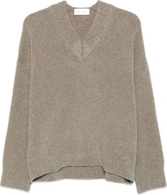 Christian Wijnants Maglione Kianez boxy con scollo a V - Toni neutri