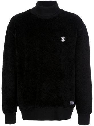 Neighborhood polar turtleneck sweatshirt - men - Cotton - L - Black