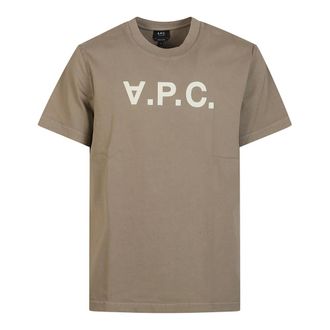 A.P.C. T-Shirts, male, Brown, XL, Standard Grand VPC T-shirt