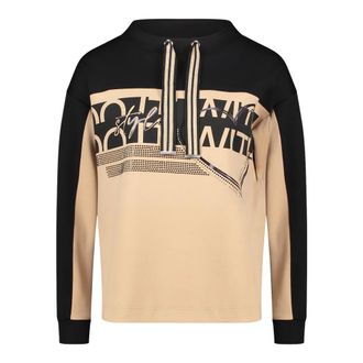 Betty Barclay Dames, Sweatshirts & Hoodies, Beige, Maat: M