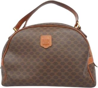 Celine Pre-owned Handbags, female, Brown, Size: ONE SIZE Pre-owned Vintage Plastic Handbag