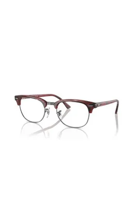 Ray-Ban 53mm Square optical glasses in Red at Nordstrom