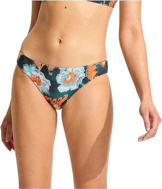 Seafolly Spring Festival Hipster Pant Women True Navy Stretch Swimwear DDR2 0