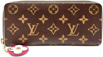 Louis Vuitton Brown Monogram Long Wallet (Bi-Fold) (Pre-Owned)
