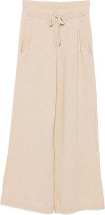 7 For All Mankind Drawstring-waist Wide-leg Trousers