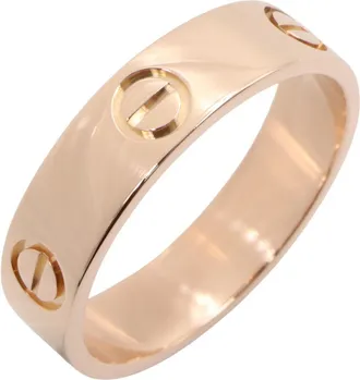 Cartier Gold Pink Gold (18K) Band Ring (Pre-Owned)