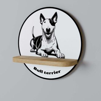 OEM Bull Terrier Estante Redondo