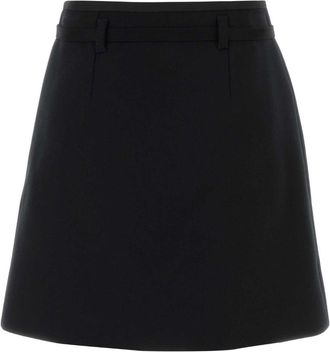 Prada Mini Skirt - Black