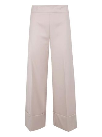D.exterior cuffed trousers - Neutrals