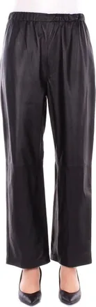 SOLOTRE Broeken, Dames, Zwart, S, Wide Broeken