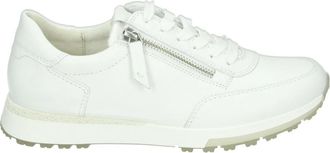 Paul Green Sportieve Lage Dames Sneakers Wit - Dames - Sneakers - Wit - 38 EU - Leer - Schoenen