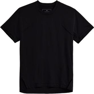 adidas (WMNS) adidas x Y-3 T-Shirt Asia Sizing Black KF6190