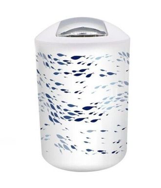 Trade Shop Trade Shop - Cubo De Basura Cubo De Basura Accesorio De Ba&ntilde;o Peces 69885