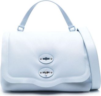 Zanellato Postina tote bag - women - Calf Leather - One Size - Blue