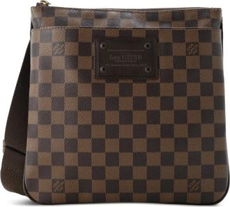 Louis Vuitton Brooklyn Pochette Plate Damier crossbody bag - Bruin