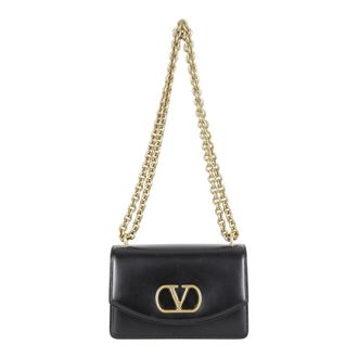 Valentino Rockstud Small Shoulder Bag - female - Valentino - Shoulder Bags - Black - ONE SIZE - Bags