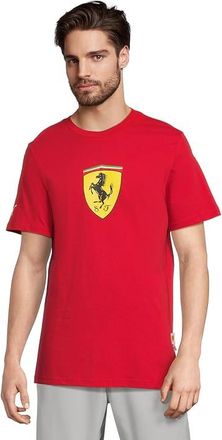 Puma Scuderia Ferrari Graphic T-Shirt Mens Clothing Rosso Corsa 1AH25 : 2XL, Cotton