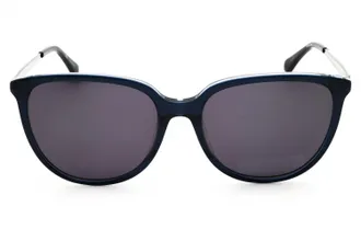 Draper James DJ7038 Rectangular Acetate Sunglasses - Navy