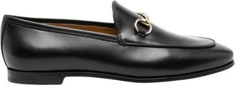 Gucci Schoenen, Dames, Zwart, 37 EU, Leer, Jordaan Loafer