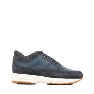 Hogan Sneakers, male, Blue, Size: 6 1/2 US Interactive Sneakers