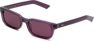 Retro Superfuture Occhiali da sole Gesto Melanzana rettangolari - Viola
