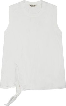 J.W.Anderson Knot Detail Relaxed Fit Organic Cotton Tank Top
