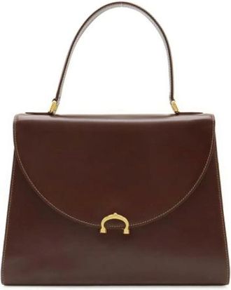 Cartier Pre-owned Handbags, female, Red, Size: ONE SIZE Pre-owned Leather Handbag