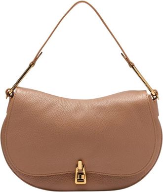 Coccinelle Magie Soft Medium - Dames - Schoudertassen - Bruin - ONE Size - Leer - Tassen