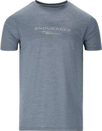 ENDURANCE Portofino S/S Performance Tee Funktionsshirt f&uuml;r Herren | grau