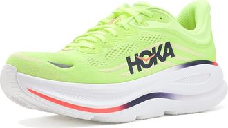 Hoka One One Bondi 9 Mens Shoes Neon Yuzu/Sunlight : 12.5 D - Medium, Rubber