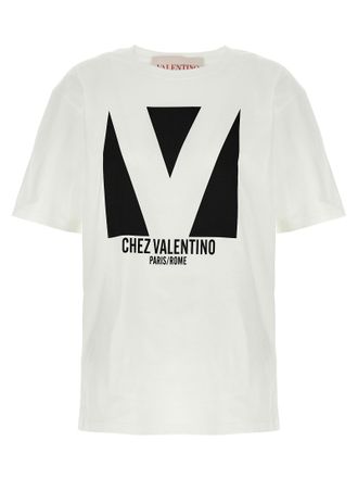 Valentino Garavani Womens Chez Valentino T-Shirt