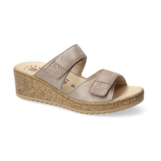 Mephisto Navina Artesia 8118 - Dames - Sleehakken - Beige - 39 EU - Schoenen