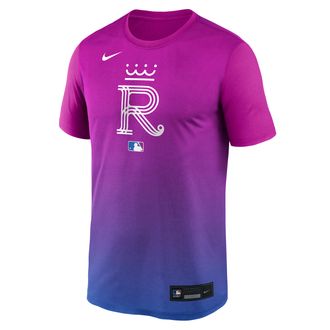 Nike Kansas City Royals Authentic Collection City Connect Legend Nike Mens Dri-FIT MLB T-Shirt in White | 03TI0I7UROY-TPE