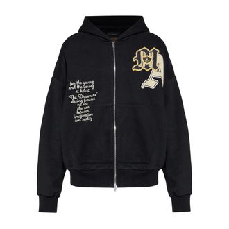 Amiri Logo-appliqu&eacute; Full-zip Hoodie