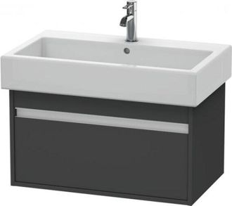 Duravit Ketho Mueble Lavabo De Pared 6687, 1 Extra&iacute;ble, 750mm, - Duravit