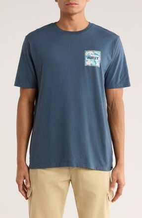 Hurley Four Corners Everyday Wash Graphic T-Shirt in Monsoon at Nordstrom Rack, Size Medium