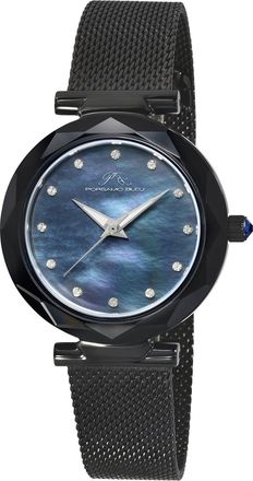 Porsamo Bleu Hazel Stainless Steel Black Womens Watch 1272CHAS