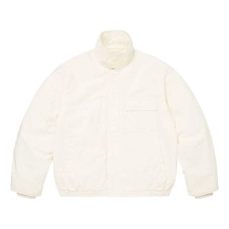 SUPREME x Cordura SS26 Twill Utility Jacket White SUP-SS26-182-WHT