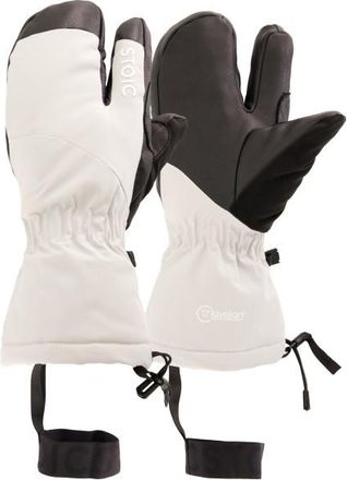 Stoic MountainWool NalluSt. Pro 3 Finger Handschuhe - Unisex | wei&szlig;