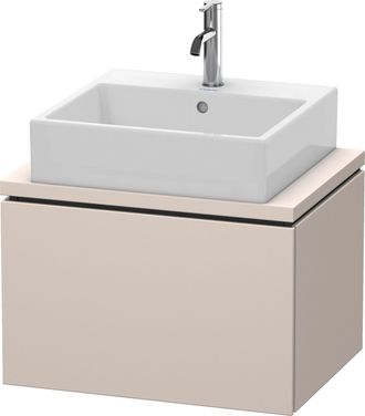Duravit Consola Baja L-cube 400x620x477mm Taupe