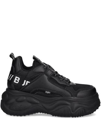 Buffalo Blader Matcha sneakers met chunky zool - Zwart