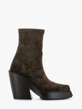 Vic Mati&eacute; Womens Magnifico Western Bootie In Brown