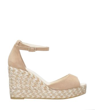 Espadrilles Sandalen Kamel