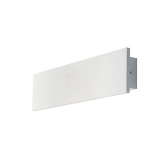 Netlighting Ortisei LED Plaster Flush Wall Light White 4000K