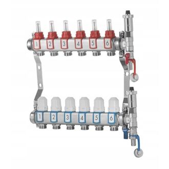 OEM Colector De Acero Inoxidable De 5 Circuitos